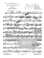 Charles Auguste de Bériot: First Solos extracted from the Classic Concertos (noty na housle, klavír)