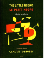 Claude Debussy: Le Petit Negre (noty na klarinet, klavír)