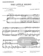 Claude Debussy: Le Petit Negre (noty na klarinet, klavír)