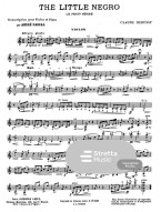 Claude Debussy: Le Petit Negre (noty na housle, klavír)