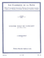 Jules Demersseman: Sixieme Solo de Concert Op. 82 Jules Demersseman: Sixieme Solo de Concert Op. 82