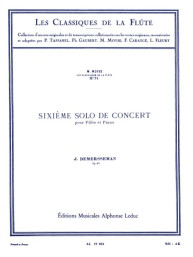 Jules Demersseman: Sixieme Solo de Concert Op. 82