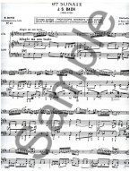 J.S. Bach: Sonata No.6, BWV1035 in E major (noty na příčnou flétnu, klavír)