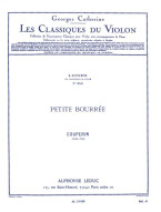 Francois Couperin: Petite Bourrée (noty na housle, klavír)