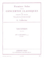 Henri Vieuxtemps: Extrait concerto No.4 Op31 (noty na housle, klavír)