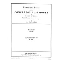 Joseph Haydn: Extrait concerto En Ut Violon (noty na housle, klavír)
