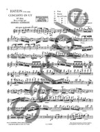 Joseph Haydn: Extrait concerto En Ut Violon (noty na housle, klavír)