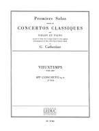 Henri Vieuxtemps: Extrait concerto No.2 Op19 (noty na housle, klavír)