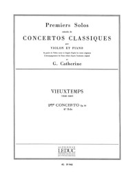 Henri Vieuxtemps: Extrait concerto No.2 Op19 (noty na housle, klavír)