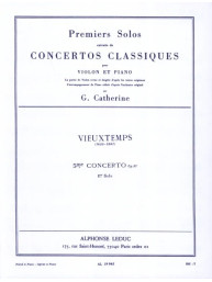 Henri Vieuxtemps: Extraits de Concertos Classiques (noty na housle, klavír)