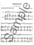 Noël Gallon: Serenade Extrait De Suite (noty na příčnou flétnu, klavír)