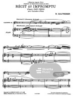 Marcel Dautremer: Recit Et Impromptu (noty na klarinet, klavír)
