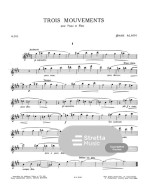 Jehan Alain: 3 Mouvements (noty na příčnou flétnu, klavír)