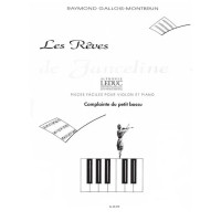 Raymond Gallois Montbrun: Les Reves de Janceline: Complainte (noty na housle, klavír)