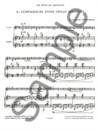 Raymond Gallois Montbrun: Les Reves de Janceline: Confidences (noty na housle, klavír)