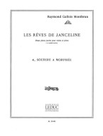 Raymond Gallois Montbrun: Les Reves de Janceline: Sourire a Morphee (noty na housle, klavír)