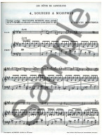 Raymond Gallois Montbrun: Les Reves de Janceline: Sourire a Morphee (noty na housle, klavír)