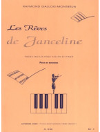 Raymond Gallois Montbrun: Les Reves De Janceline: Polka du Rossignol (noty na housle, klavír)