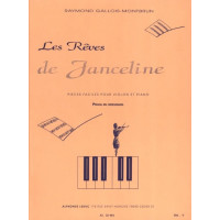Raymond Gallois Montbrun: Les Reves De Janceline: Polka du Rossignol (noty na housle, klavír)