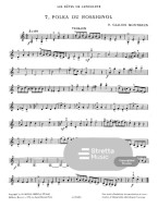 Raymond Gallois Montbrun: Les Reves De Janceline: Polka du Rossignol (noty na housle, klavír)