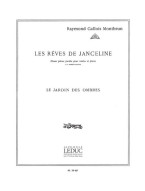 Raymond Gallois Montbrun: Les Reves De Janceline: Le Jardin des Ombres (noty na housle, klavír)