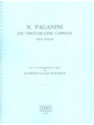 Niccolo Paganini: 24 Caprices Op.1, Vol.2 (noty na housle, klavír)