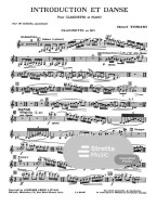 Henri Tomasi: Introduction et Danse (noty na klarinet, klavír) Henri Tomasi: Introduction et Danse (noty na klarinet, klavír)
