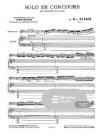 Henri Rabaud: Solo De Concours (noty na klarinet, klavír)