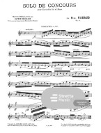 Henri Rabaud: Solo De Concours (noty na klarinet, klavír)
