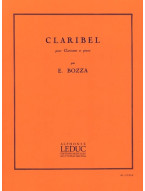 Eugéne Bozza: Claribel (noty na klarinet, klavír) Eugéne Bozza: Claribel (noty na klarinet, klavír)