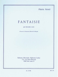 Pierre Revel: Fantaisie (noty na klarinet, klavír)