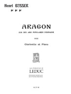 Henri Büsser: Aragon (noty na klarinet, klavír) Henri Büsser: Aragon (noty na klarinet, klavír)