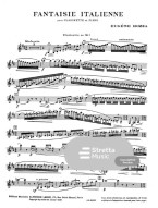 Eugéne Bozza: Fantaisie Italienne (noty na klarinet, klavír) Eugéne Bozza: Fantaisie Italienne (noty na klarinet, klavír)
