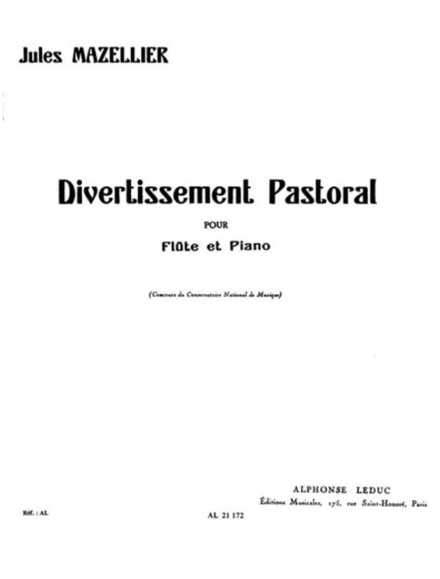 Jules Mazellier: Divertissement pastoral