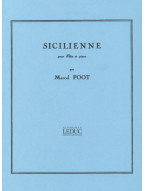 Marcel Poot: Sicilienne (noty na příčnou flétnu, klavír)