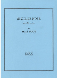 Marcel Poot: Sicilienne (noty na příčnou flétnu, klavír)