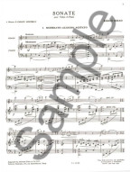 Kishio Hirao: Sonata, for Violin and Piano (noty na housle, klavír)