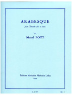 Marcel Poot: Arabesque (noty na klarinet, klavír) Marcel Poot: Arabesque (noty na klarinet, klavír)