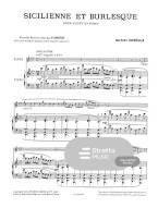 Alfredo Casella: Sicilienne & Burlesque (noty na příčnou flétnu, klavír)