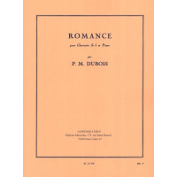 Pierre-Max Dubois: Romance (noty na klarinet, klavír)