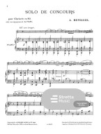 André Messager: Solo De Concours (noty na klarinet, klavír) André Messager: Solo De Concours (noty na klarinet, klavír)