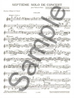 Raymond Gallois Montbrun: Solo De Concert N07 (noty na housle, klavír)