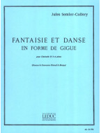 Jules Semler-Collery: Fantaisie et Danse en Forme de Gigue (noty na klarinet, klavír) Jules Semler-Collery: Fantaisie et Danse en Forme de Gigue (noty na klarinet, klavír)