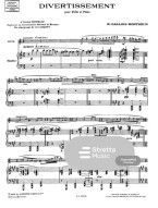 Raymond Gallois Montbrun: Divertissement (noty na příčnou flétnu, klavír) Raymond Gallois Montbrun: Divertissement (noty na příčnou flétnu, klavír)