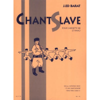 Joseph Edouard Barat: Chant Slave (noty na klarinet, klavír)