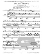 Joseph Edouard Barat: Chant Slave (noty na klarinet, klavír) Joseph Edouard Barat: Chant Slave (noty na klarinet, klavír)