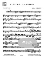 Robert Clérisse: Vieille Chanson (noty na klarinet, klavír) Robert Clérisse: Vieille Chanson (noty na klarinet, klavír)