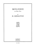 Marcel Mihalovici: Melodie (noty na příčnou flétnu, klavír)