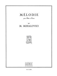 Marcel Mihalovici: Melodie (noty na příčnou flétnu, klavír)