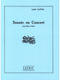 Laszlo Lajtha: Sonate En Concert Op.64 (noty na příčnou flétnu, klavír)